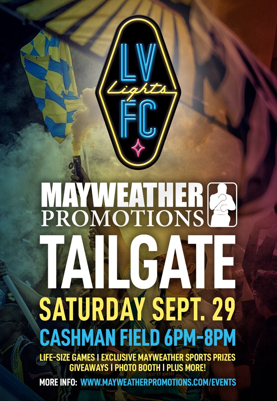 Join us at the Vegas Lights FC tailgate on 9/29 at Cashman Field!