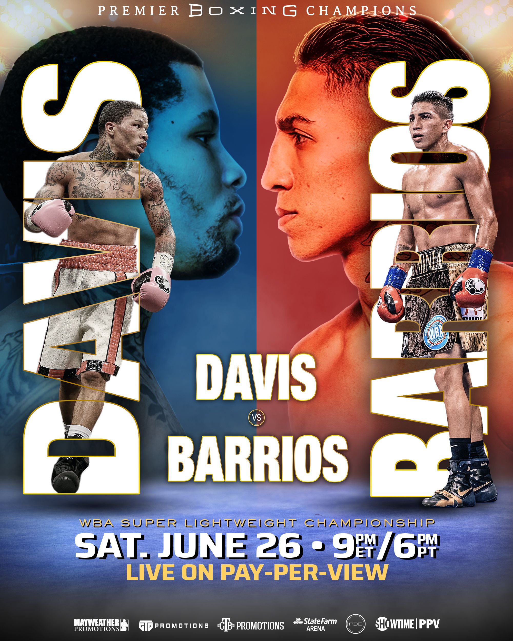 GERVONTA DAVIS VS. MARIO BARRIOS JUNE 26TH ON SHOWTIME